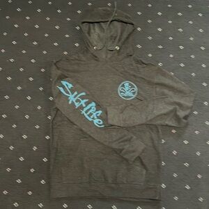 Salt Life dark gray hoodie. Size Large